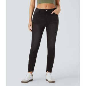 HALARA FLEX HIGH RISE CASUAL SOFT LIGHTWEIGHT FOUR WAY STRETCH SKINNY JEANS LRG